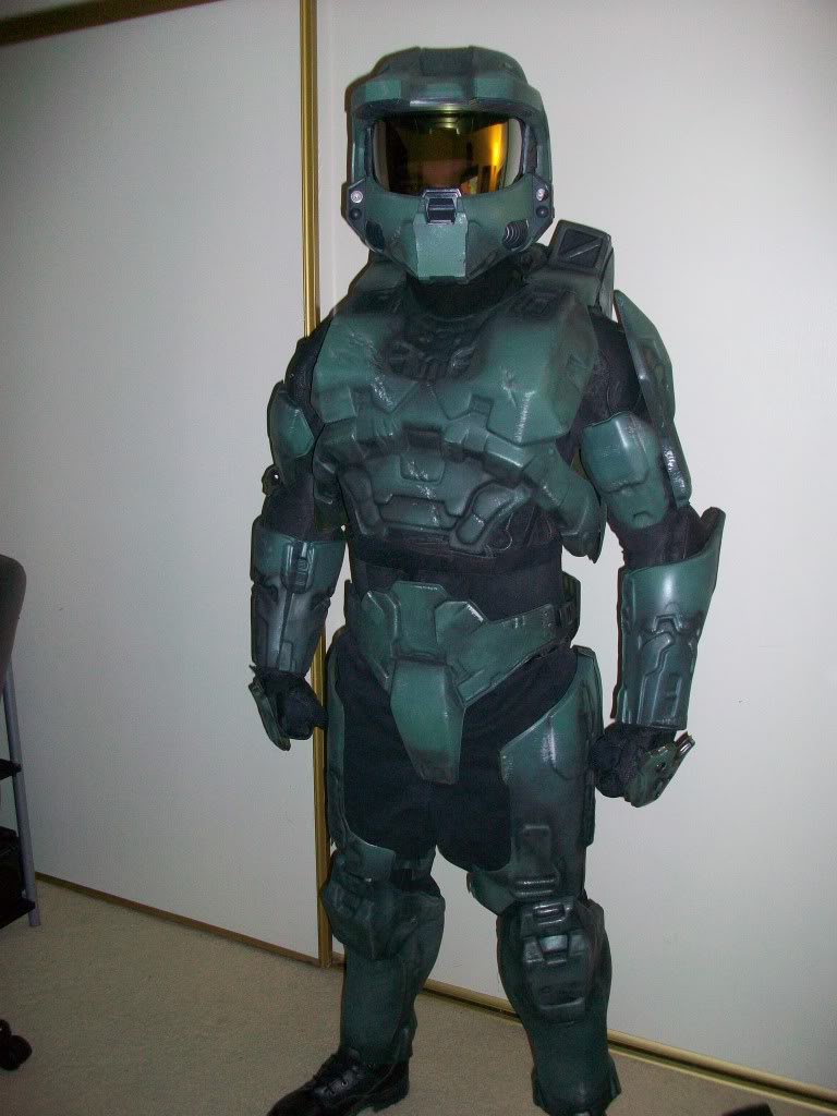 Rubies Supreme Edition Master Chief Costume Repainted | Halo Costume ...