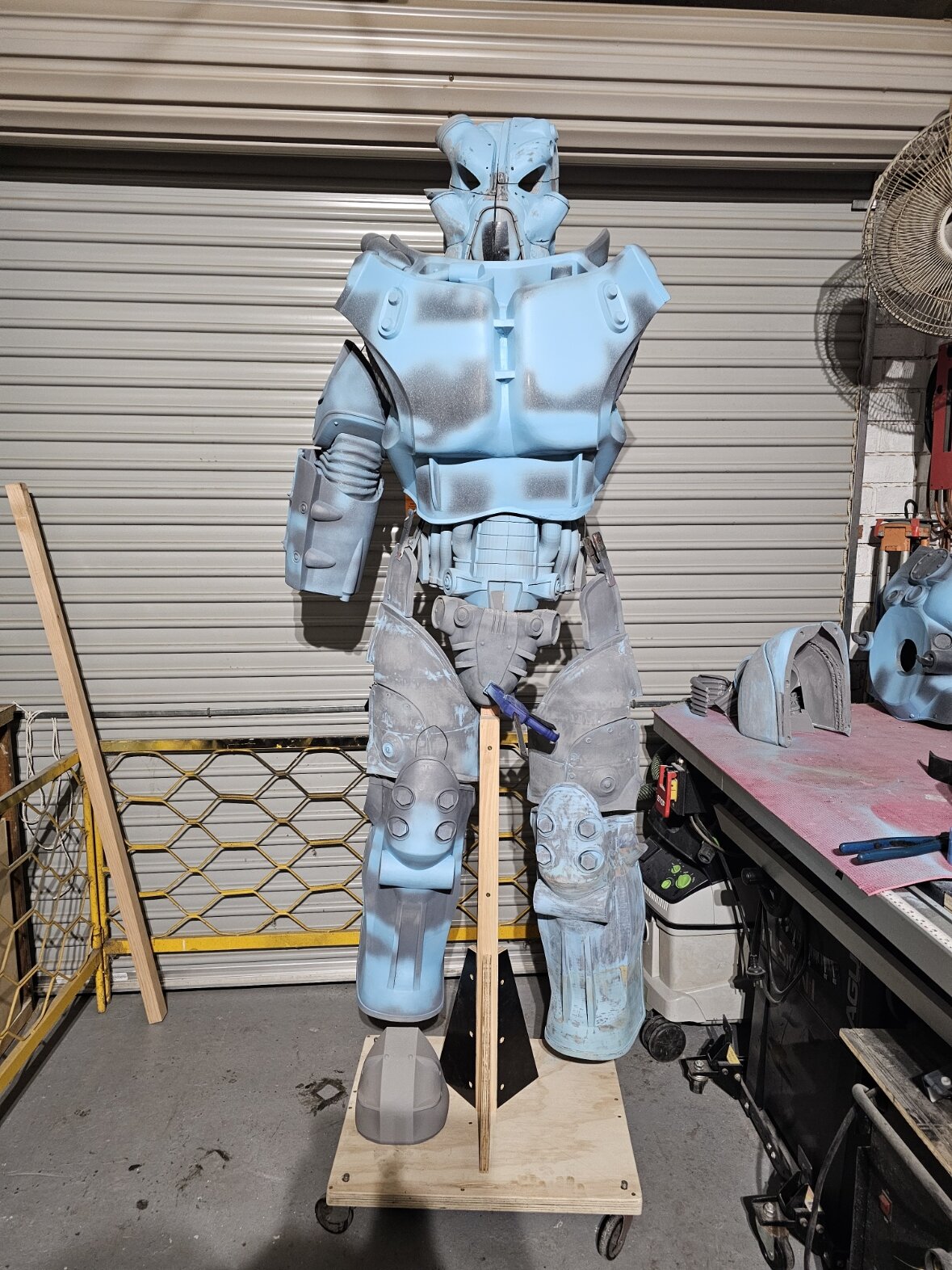 X-01 Partially assembled