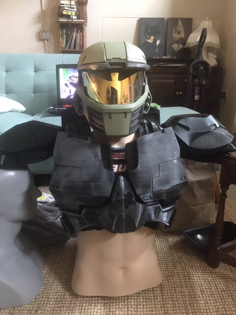 Dead space lvl 3 helmet.  Halo Costume and Prop Maker Community - 405th