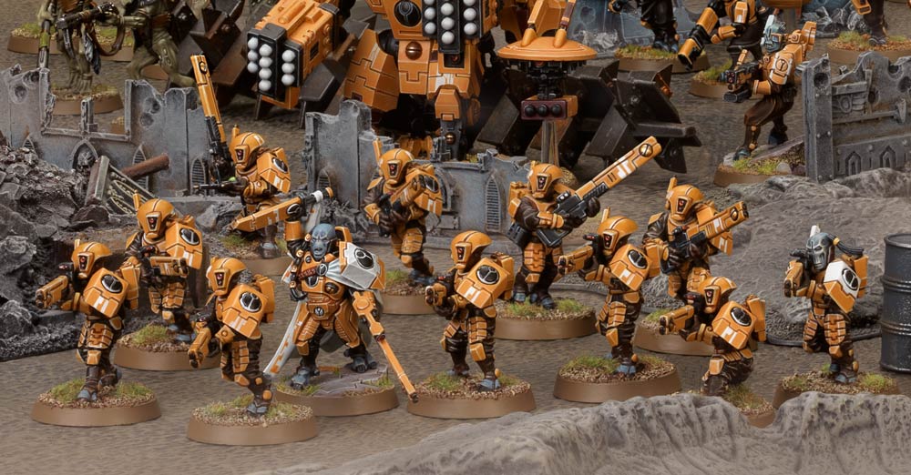 Warhammer 40K: Tau Empire - Fire Warriors - Game Nerdz