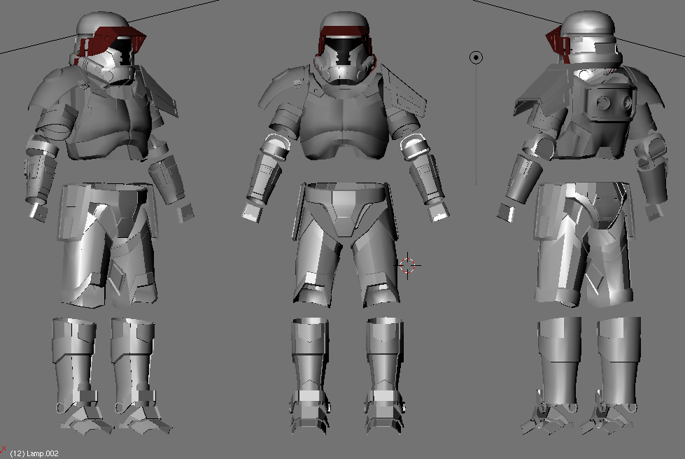 clone trooper armor pepakura