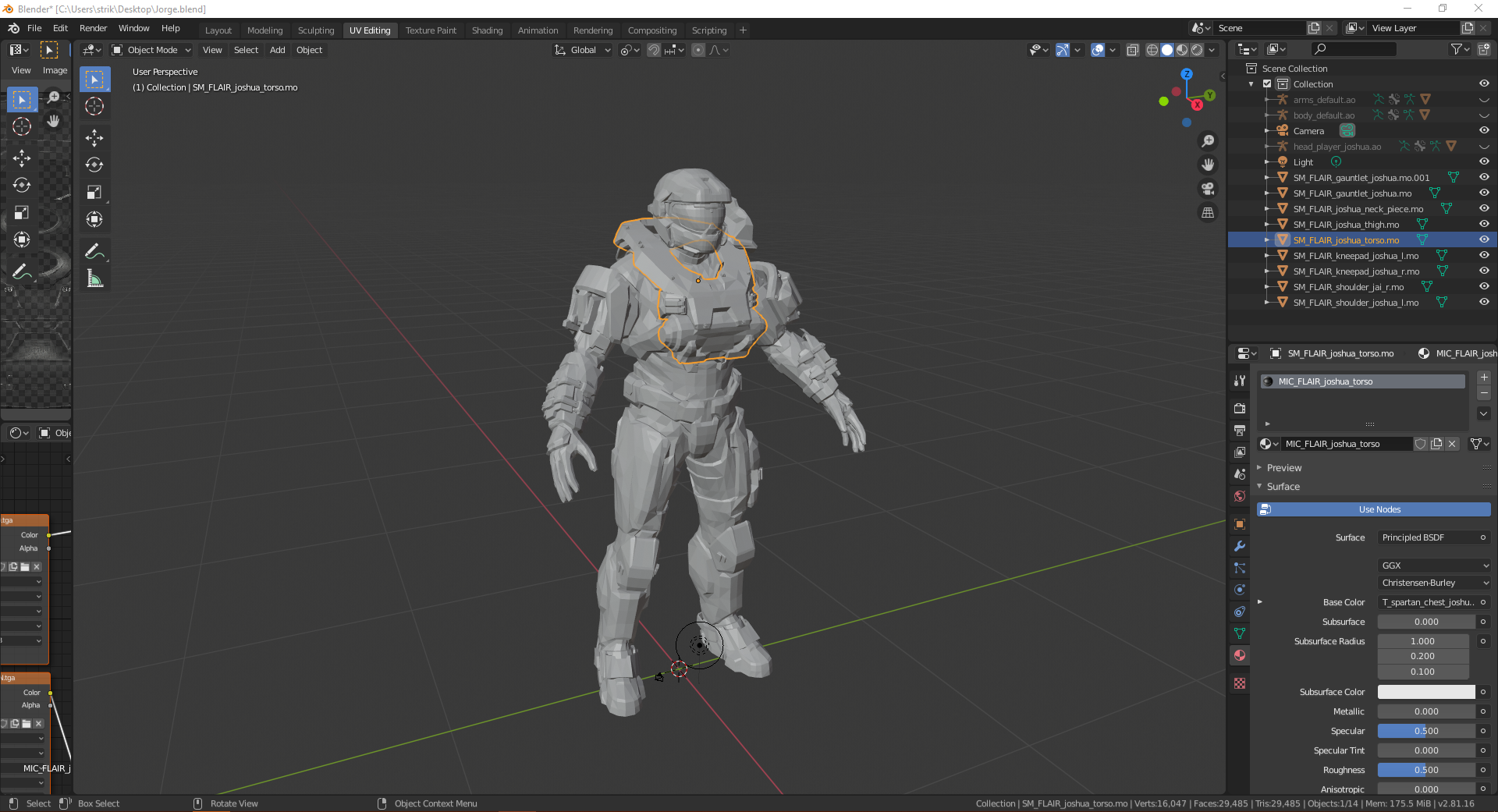 Grabbing Halo: Reach PC Assets and Importing into Blender Halo Costume Prop Maker Community - 405th