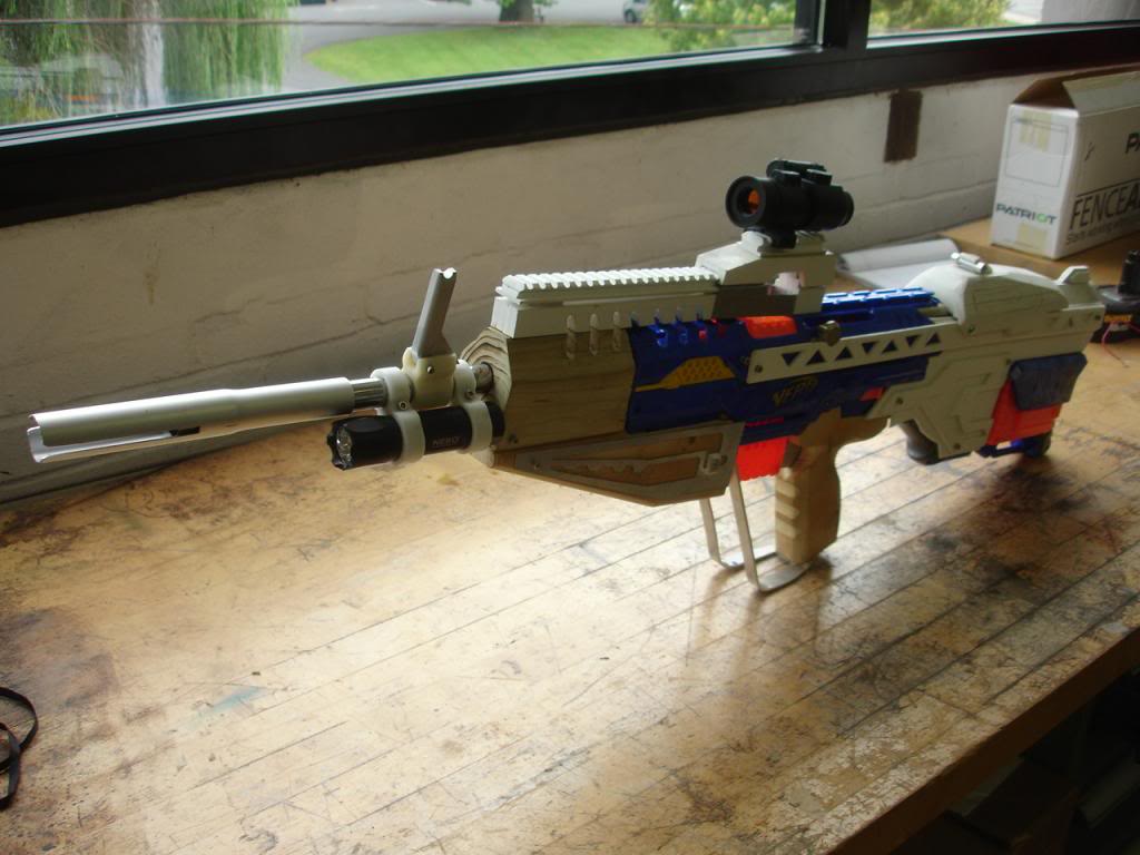 HALO M395 DMR ~ A Nerf Rayven built as an ode to the Halo