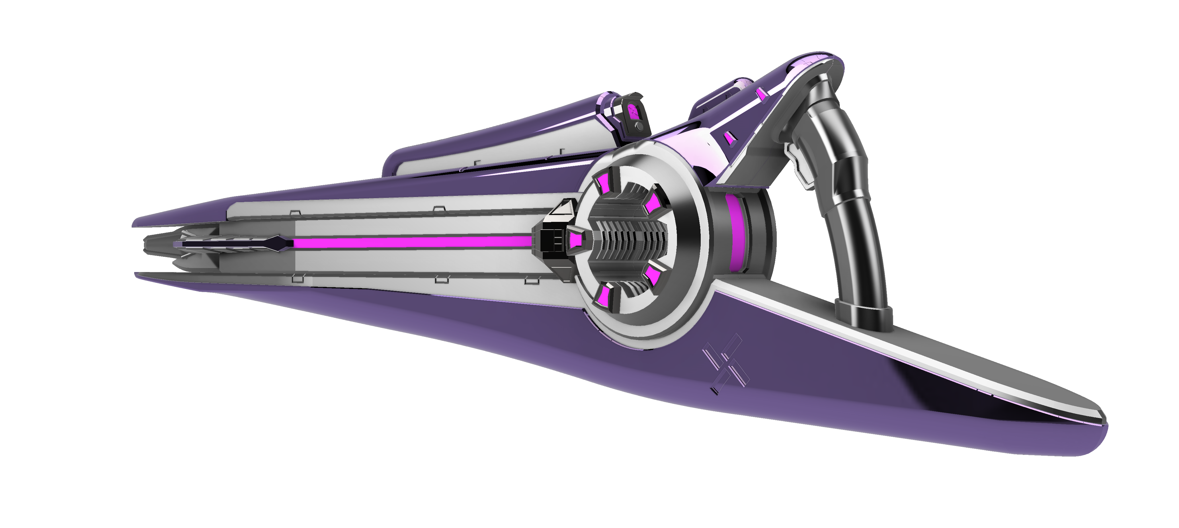 HALO 2 Beam Rifle Back Angled.png