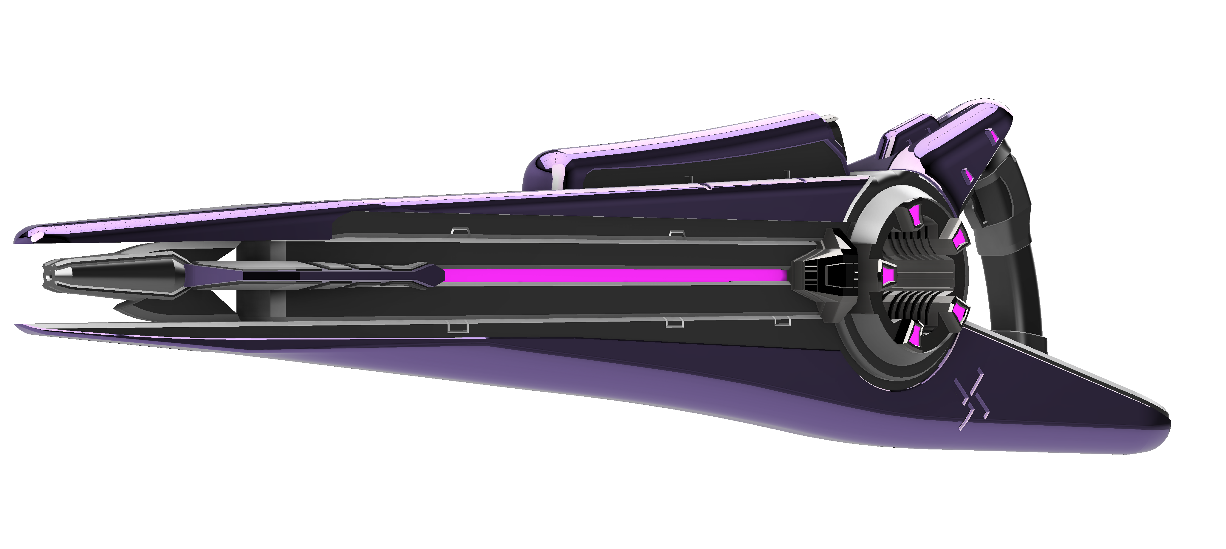 HALO 2 Beam Rifle Front Angled.png
