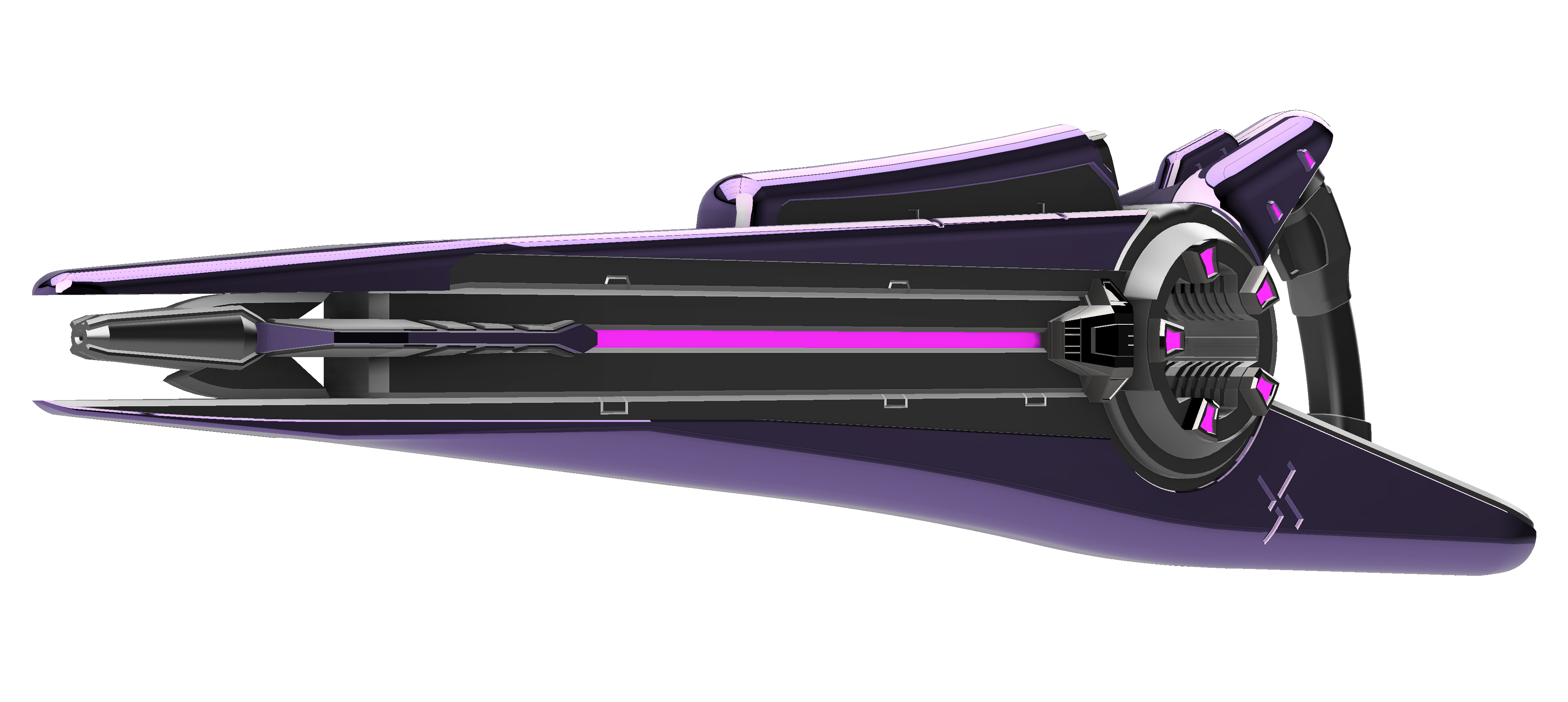 HALO 2 Beam Rifle Front Angled.png