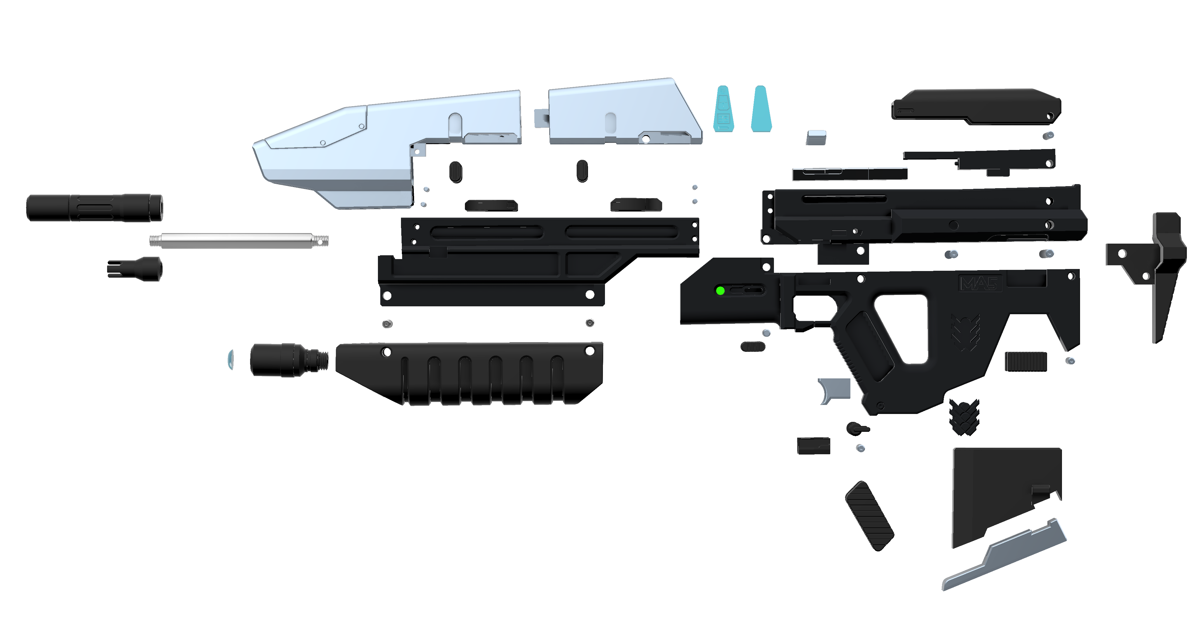 Halo Campaign Evolved MA5C Taken apart.png