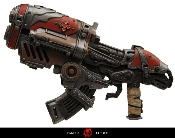 Gears Of War 3 Hammerburst 2 Prop Replica 