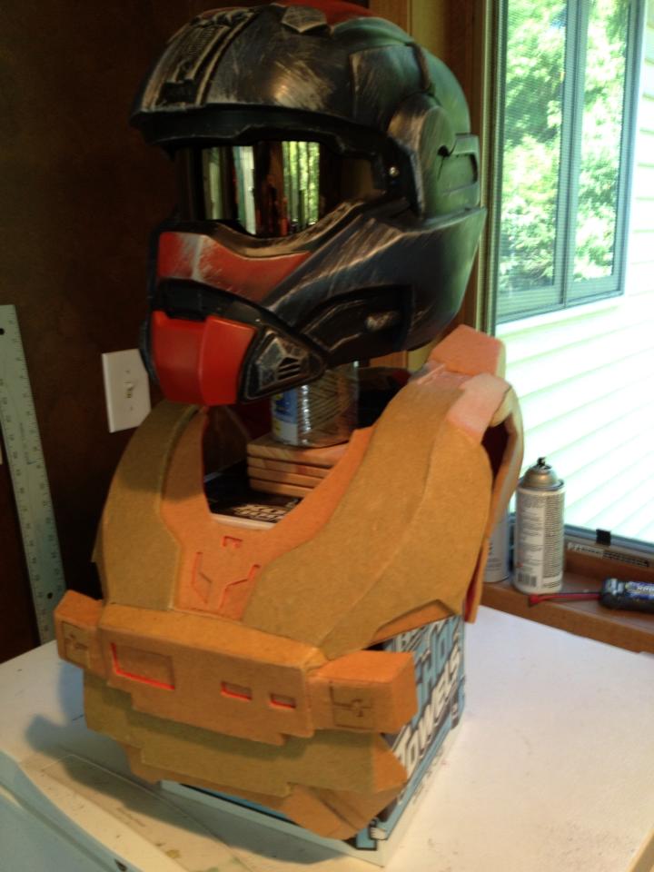Making a Helmet out of Worbla - Project-Nerd