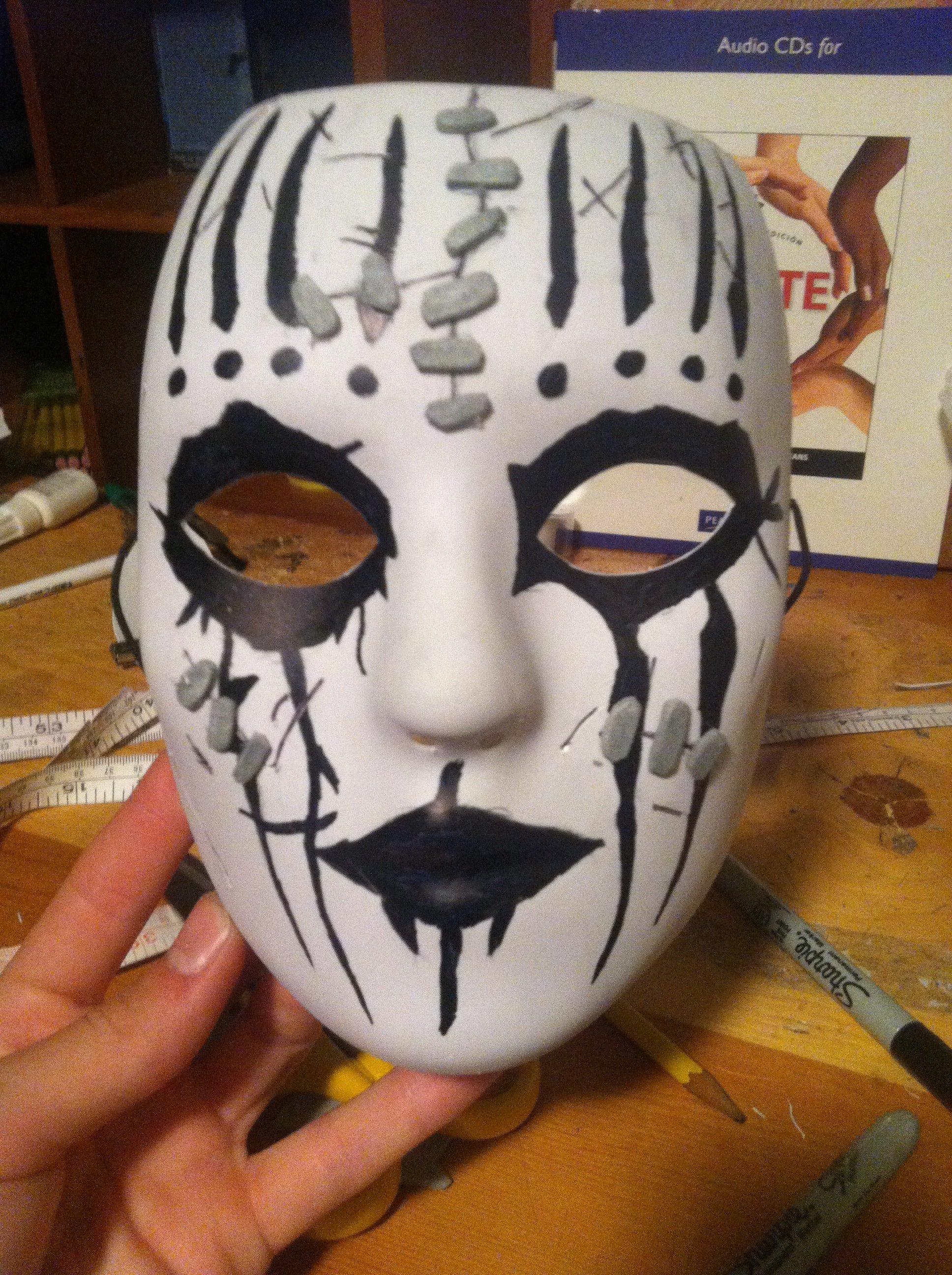 Joey Jordison Slipknot All Hope Is Gone mask | Halo Costume and Prop Maker Community 405th