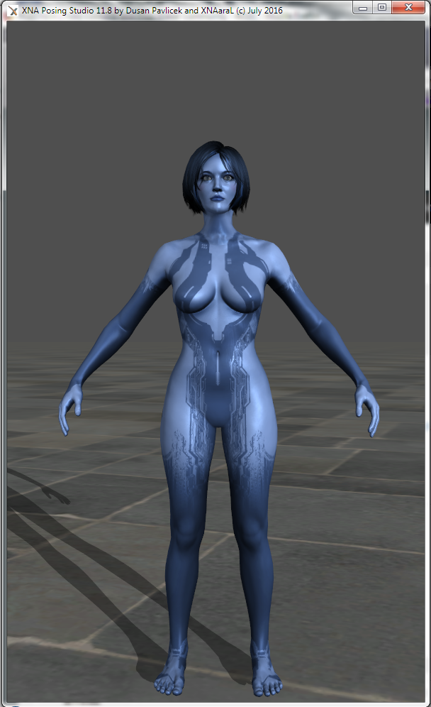 Halo 4 Cortana Model For 3d Printing Halo Costume And Prop Maker Community 405th