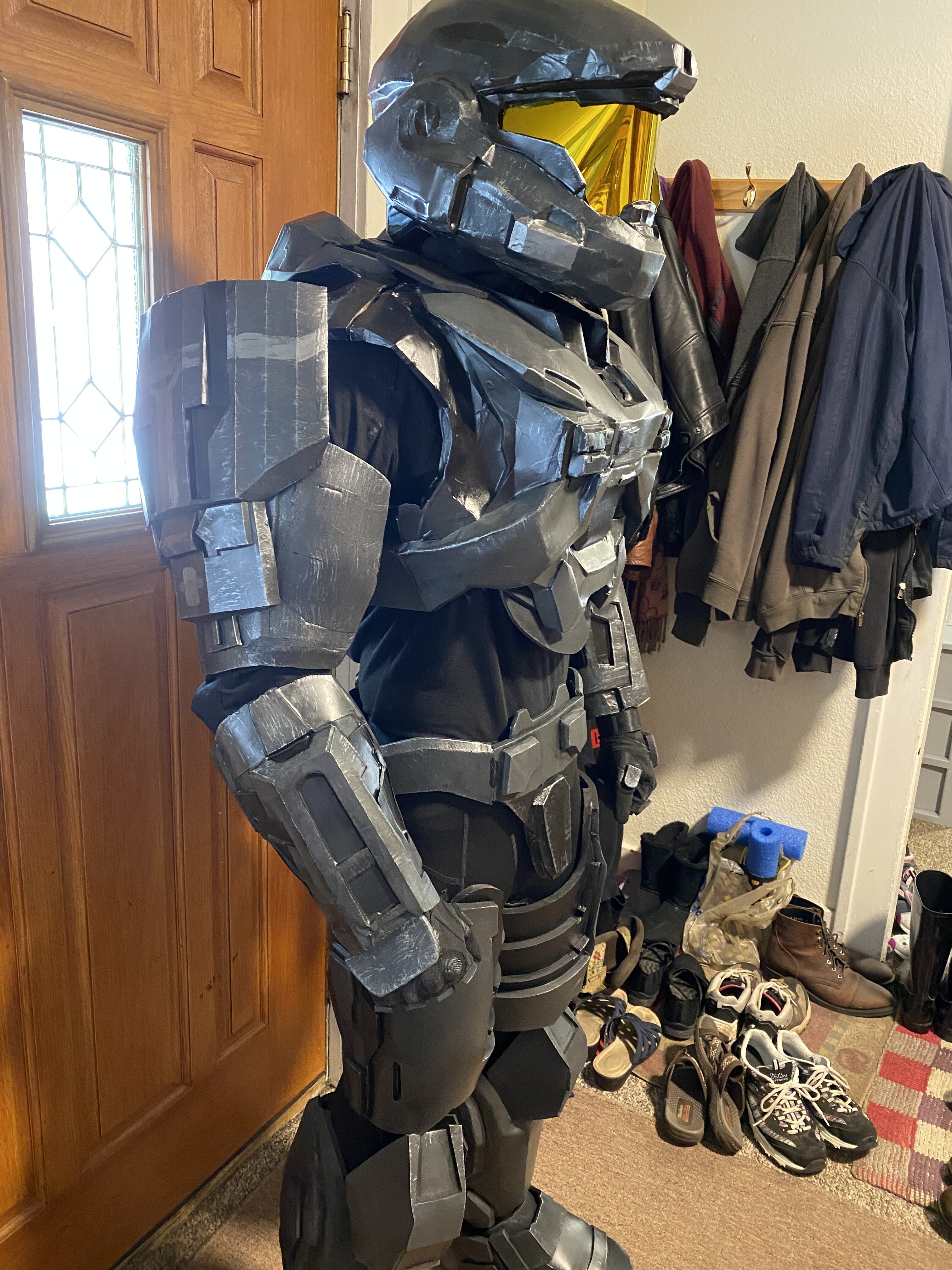 (Almost) Finished Halo Reach Pepakura and Foam Hybrid Spartan Suit ...