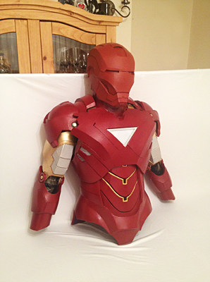 eva foam iron man suit