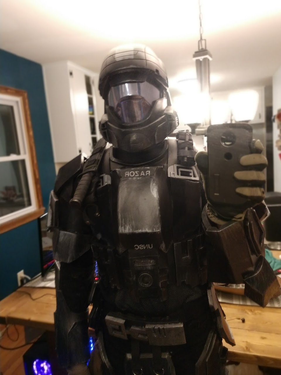 Modern Warfare 2 Ghost Setup  Halo Costume and Prop Maker Community - 405th