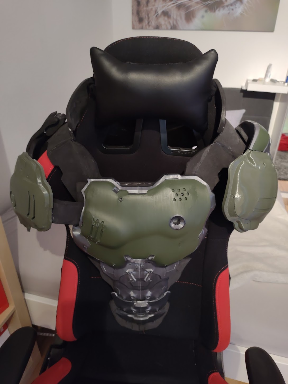 Doom Slayer Full Body Costume Simmons Hemple