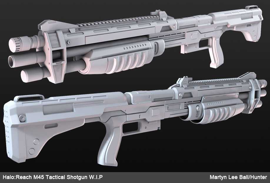 Halo Reach M45 Shotgun - 3D Print Files – Galactic Armory