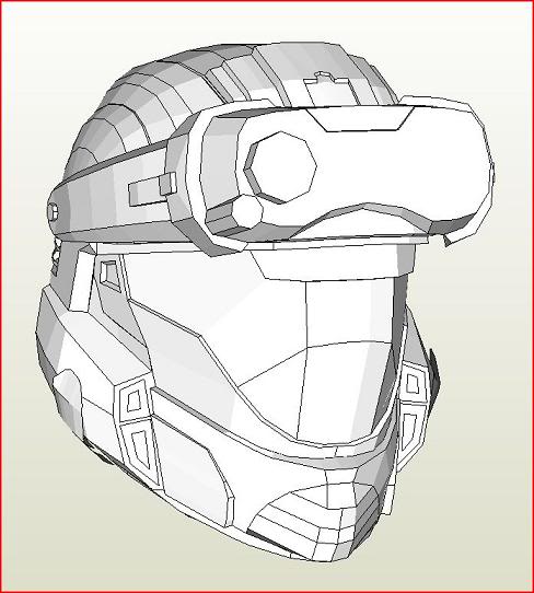 [40+] Halo Odst Helmet Drawing