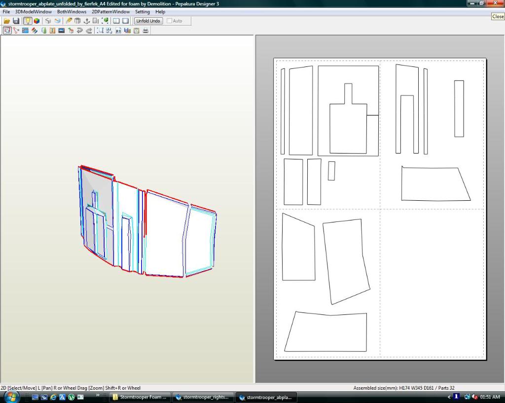 stormtrooper foam armor template