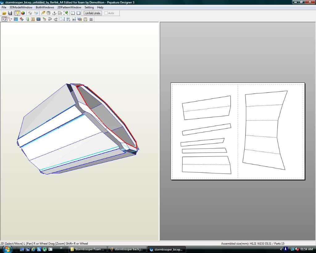 stormtrooper foam armor template