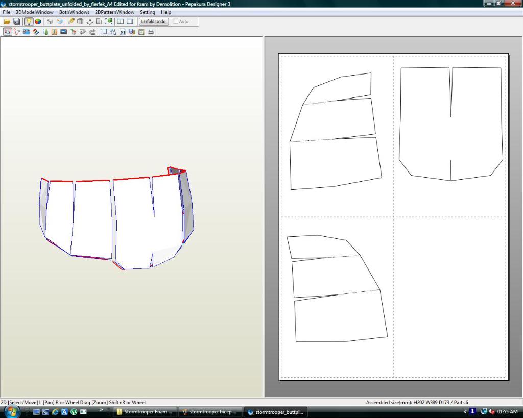 stormtrooper foam armor template