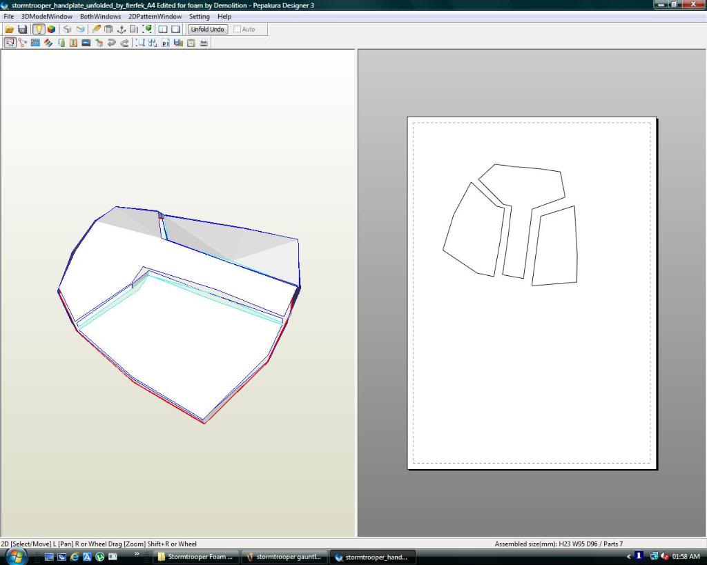 stormtrooper foam armor template