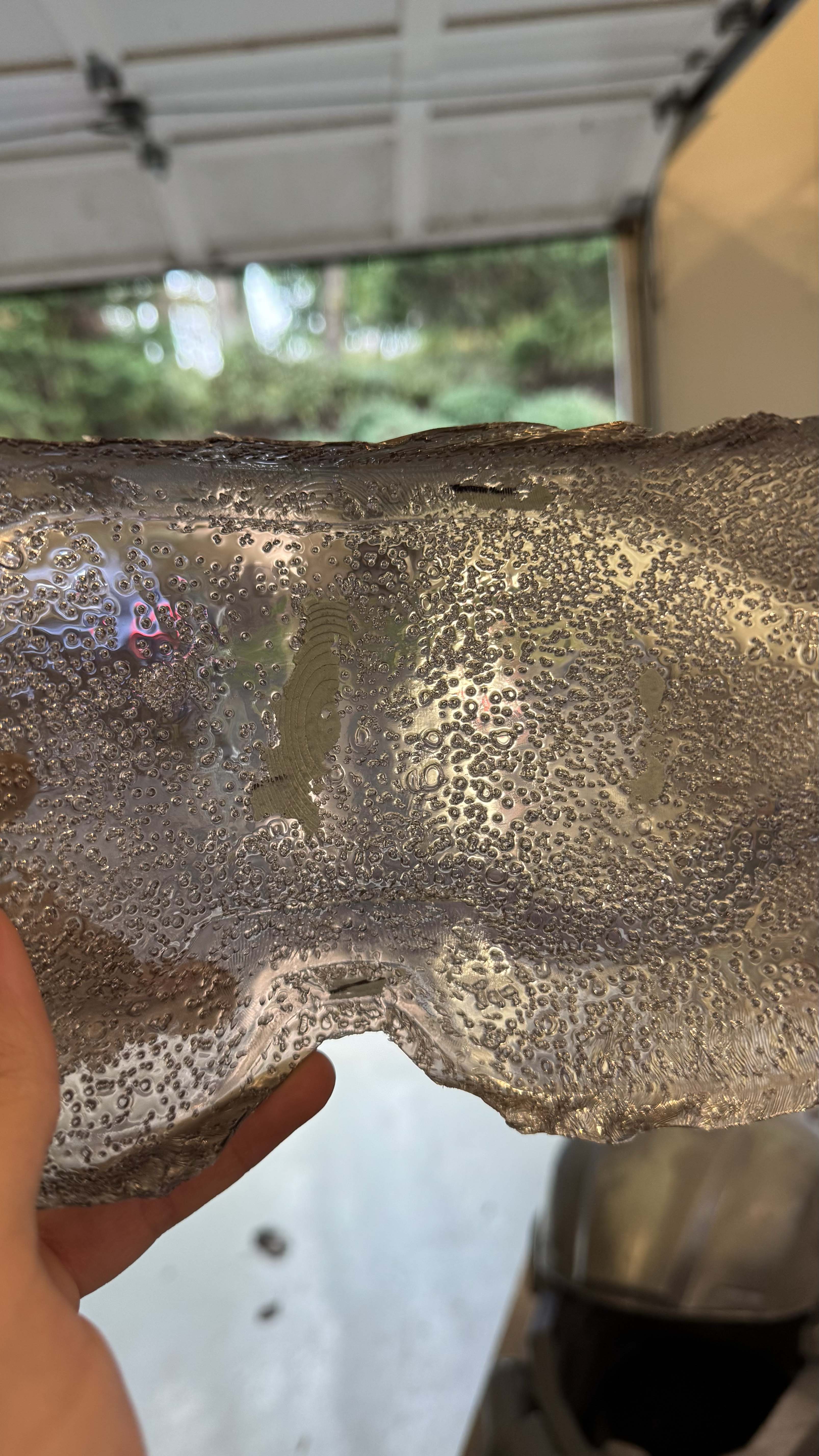 Not ideal visibility with the window tint.