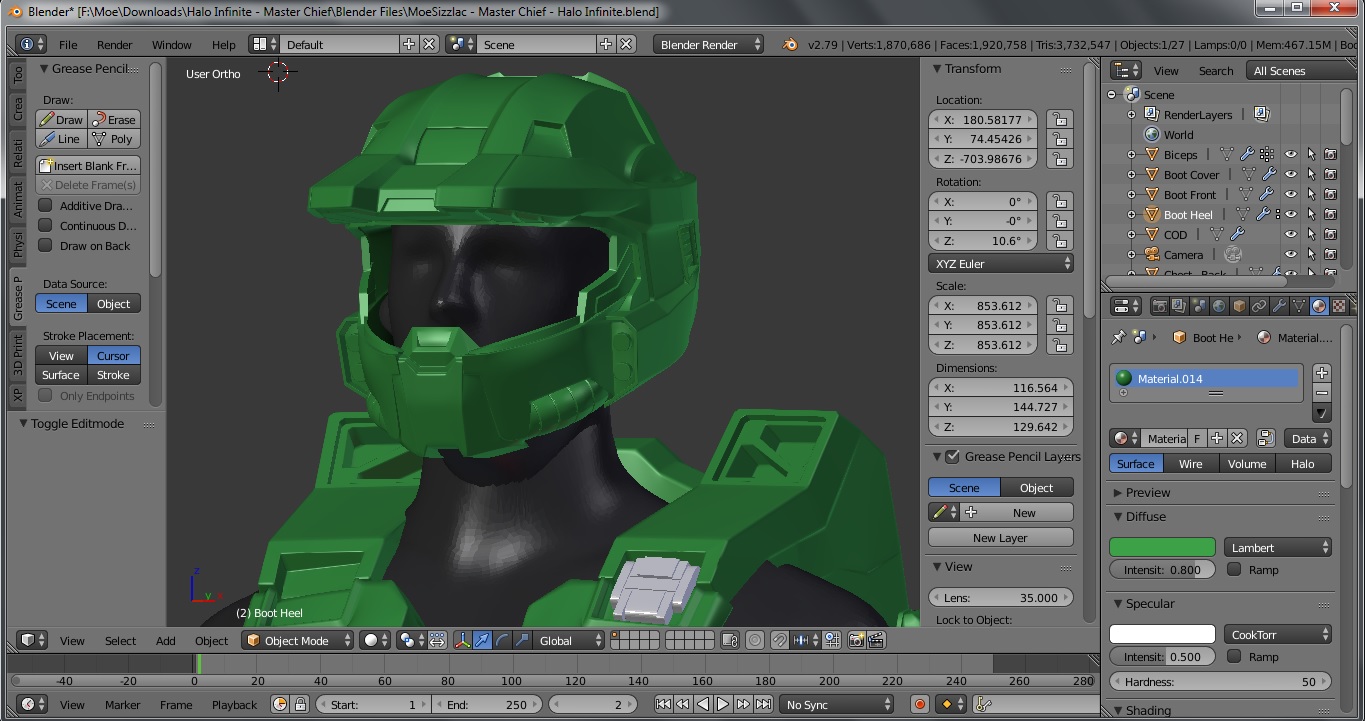 Halo Infinite 3d Printable Files Halo Costume And Prop Maker