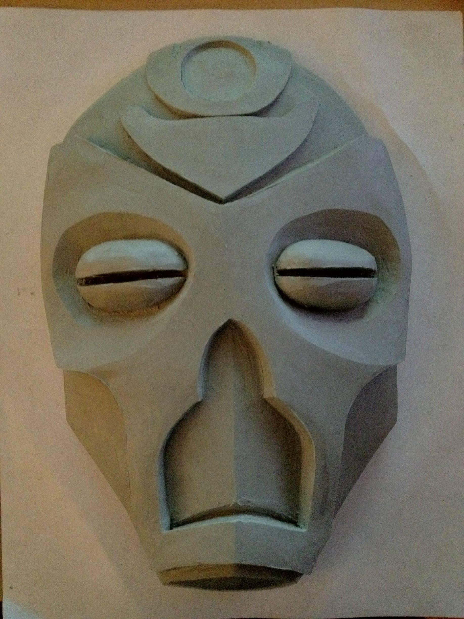 Fælles valg blad Stædig Dragon Priest Mask Sculpt | Halo Costume and Prop Maker Community - 405th