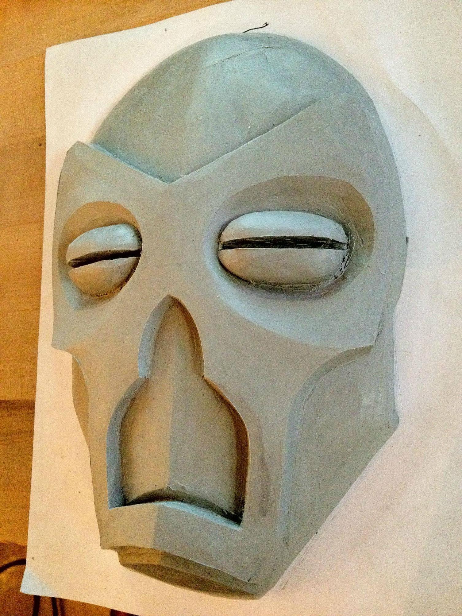 Fælles valg blad Stædig Dragon Priest Mask Sculpt | Halo Costume and Prop Maker Community - 405th