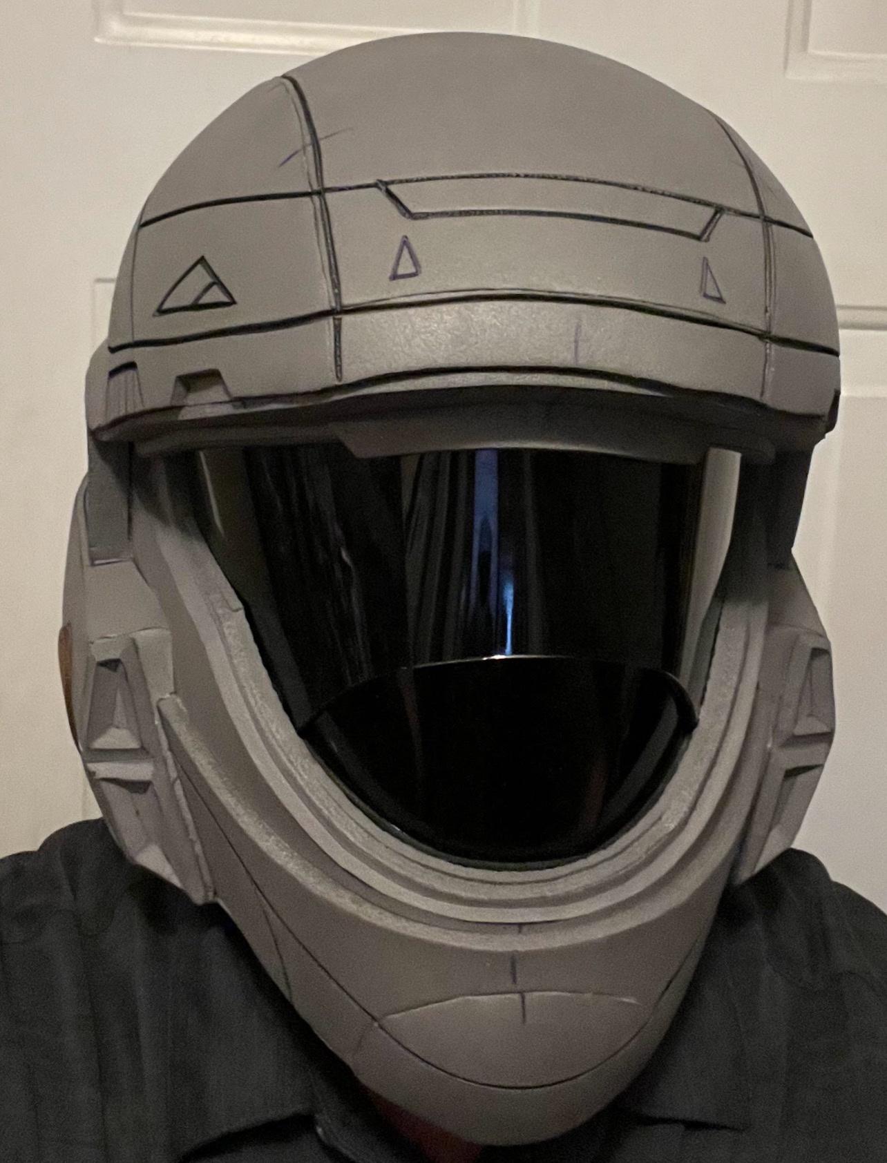 Xanmar's WIP EVA Foam Halo Reach ODST Costume Halo Costume and