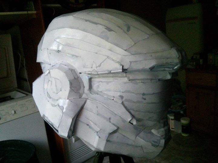 after the first resin lay