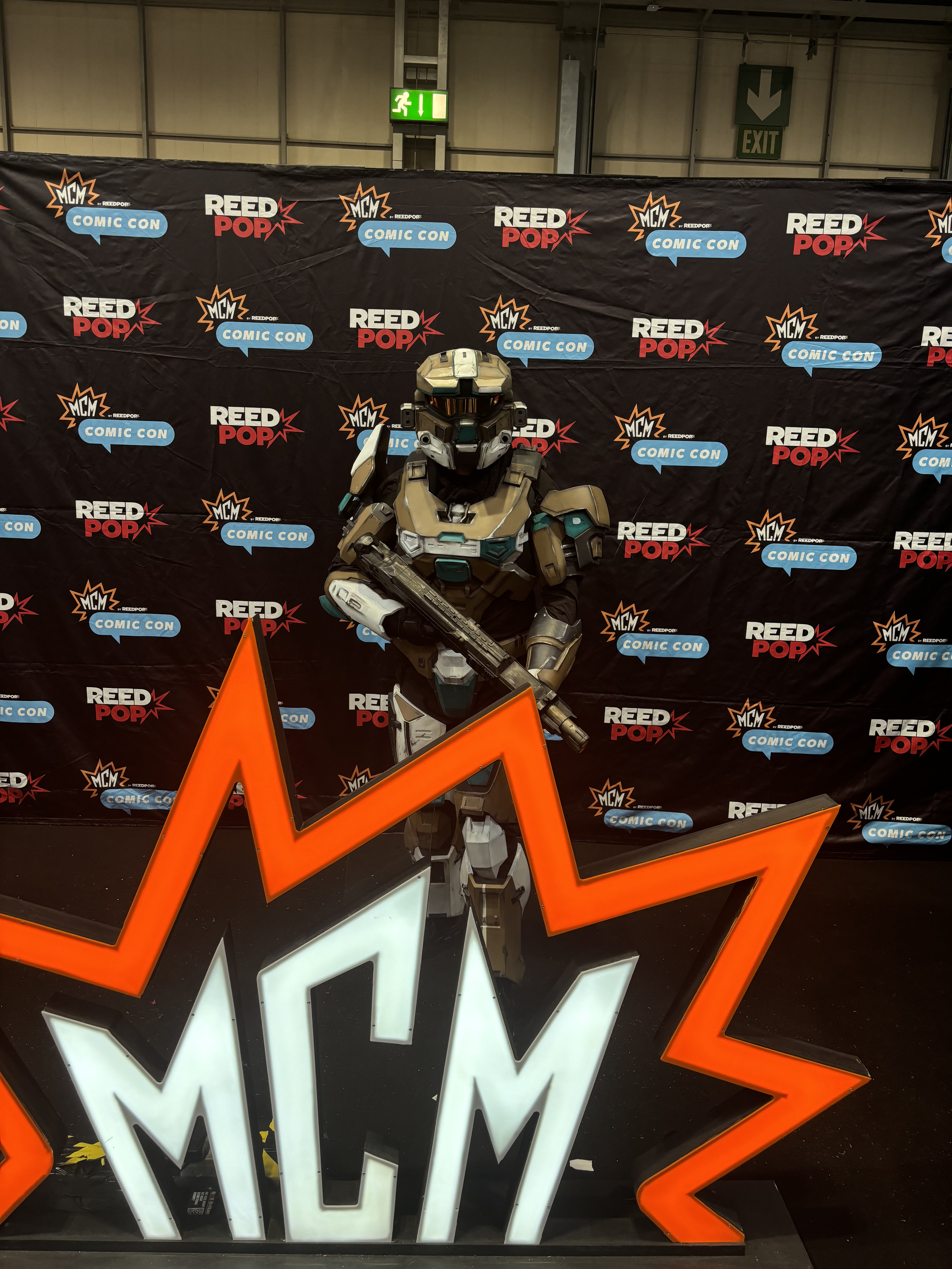 At MCM comic con.