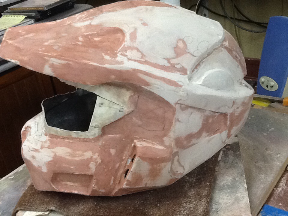 Being new at this I used a lot of bondo. I kept wanting to change things. To make it look better.