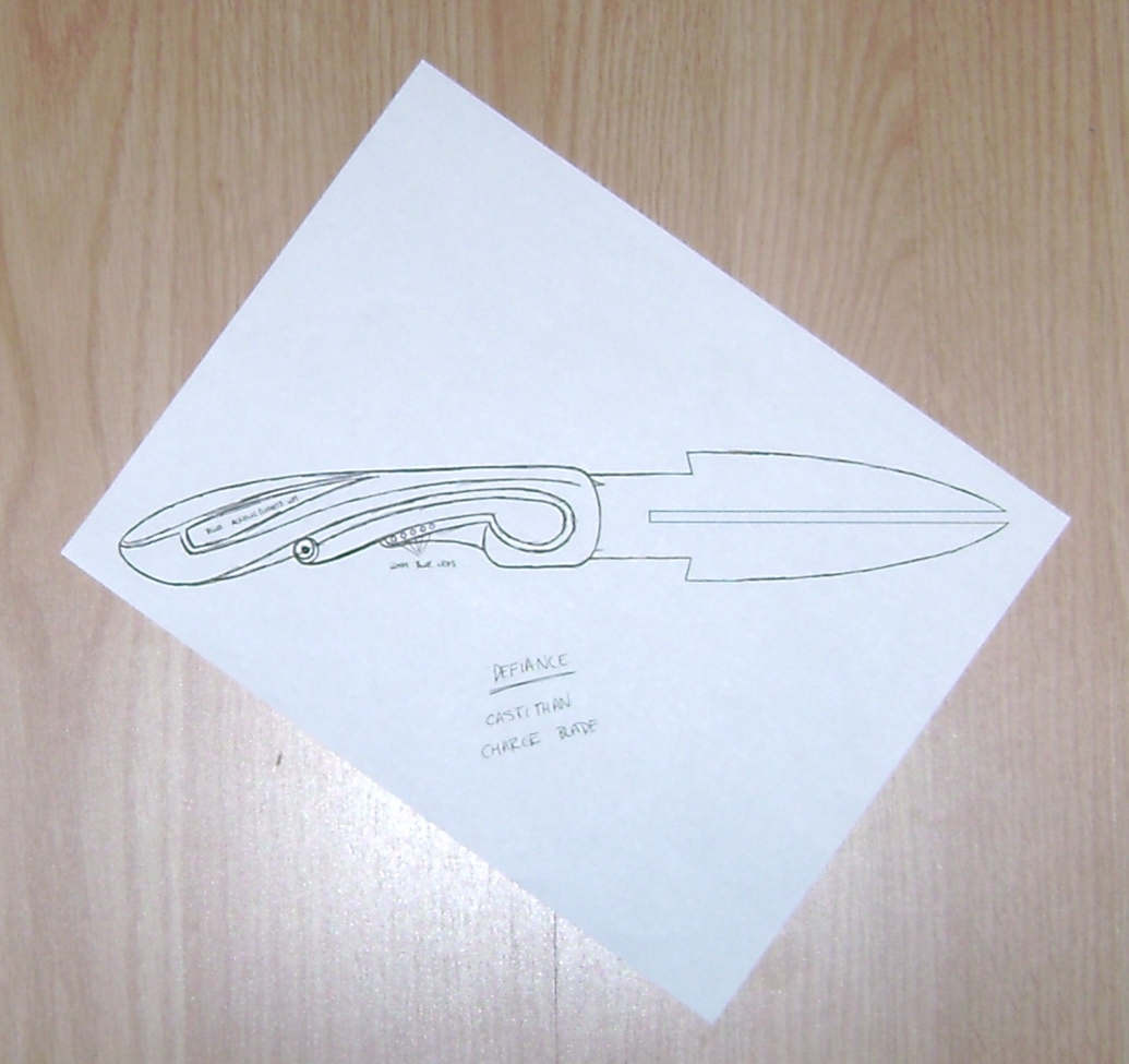 Castithan energy blade from Defiance