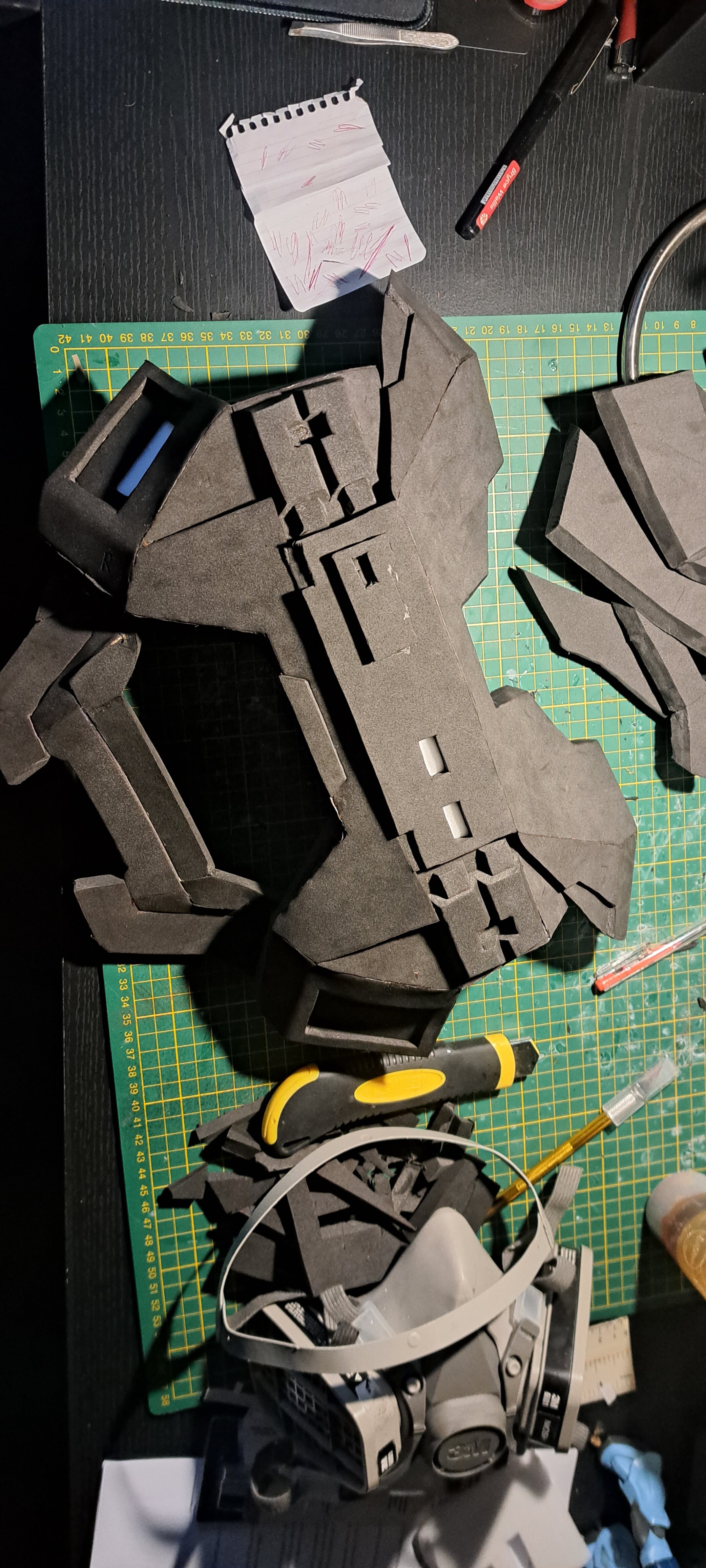 Chestpiece progress so far...