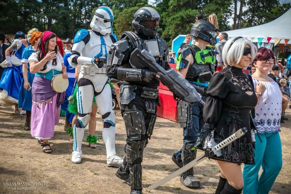 Cosplay parade in Malmö