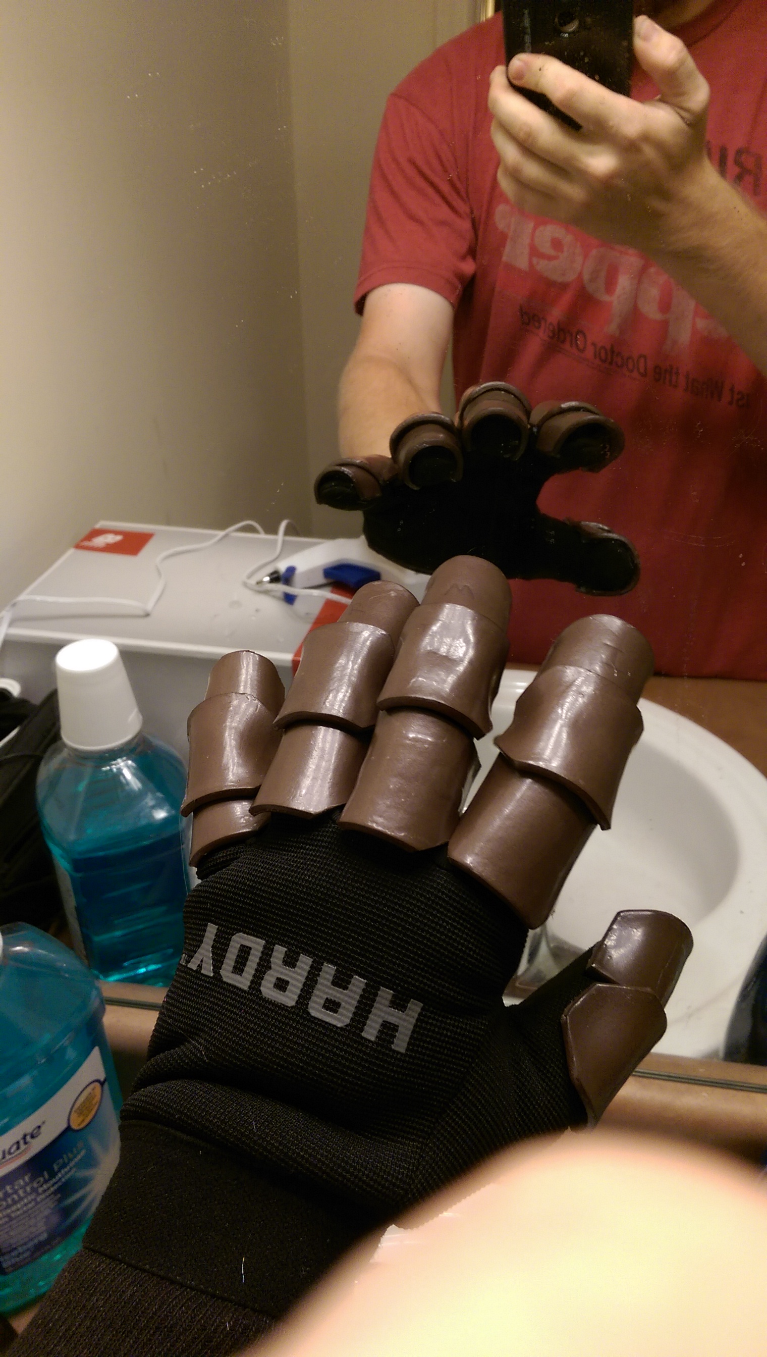 Fingers are still done