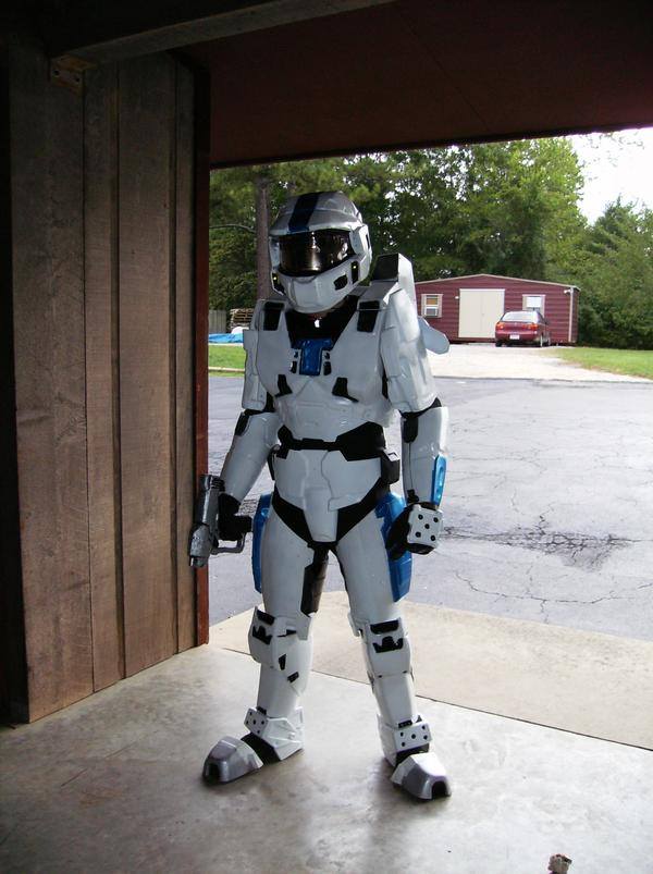 First suit I ever wore, bought from a place called briars armor. Good suit, way too big for a 5'5" shorty ;)