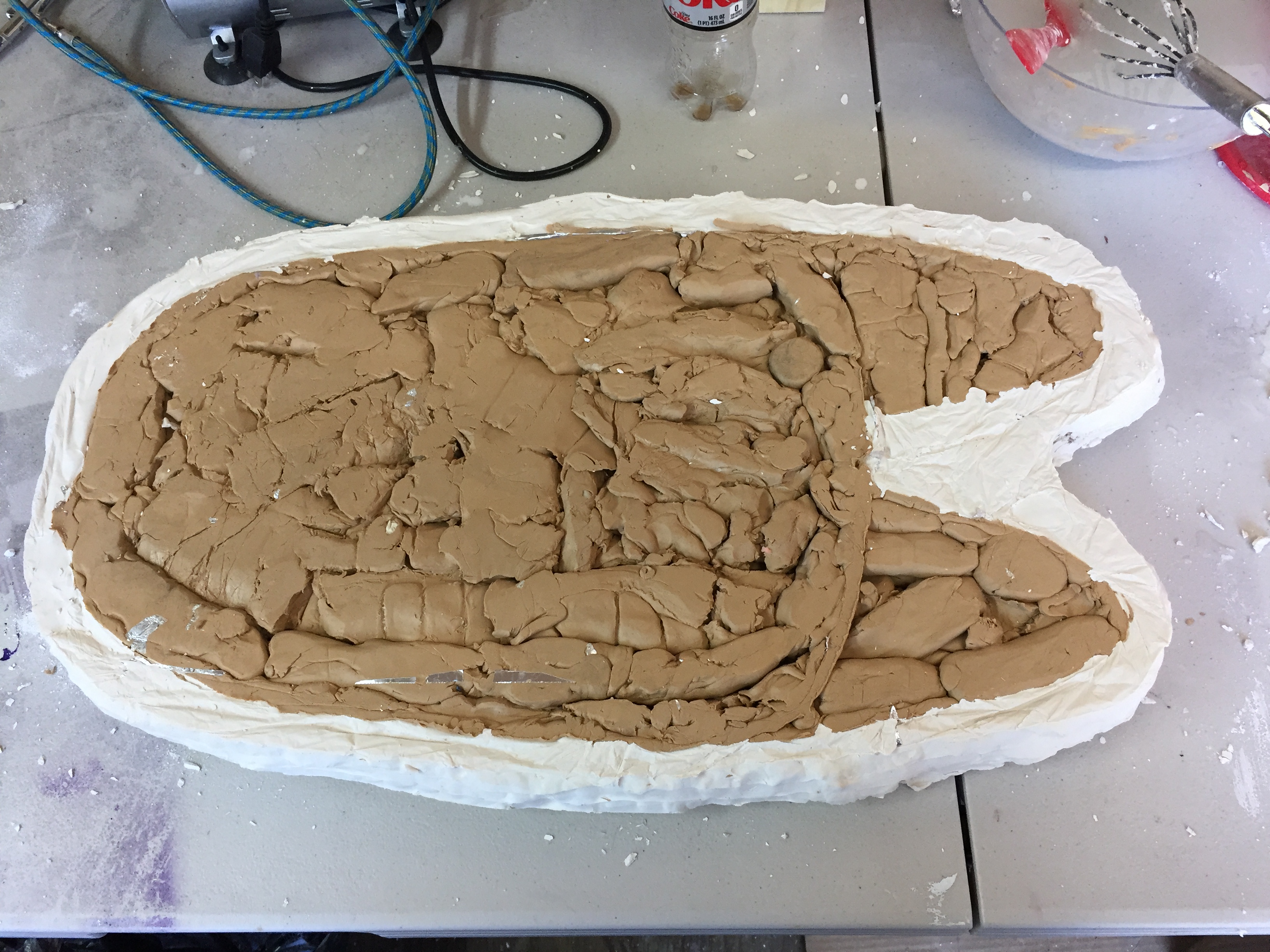 Foot #1 Clay Reveal