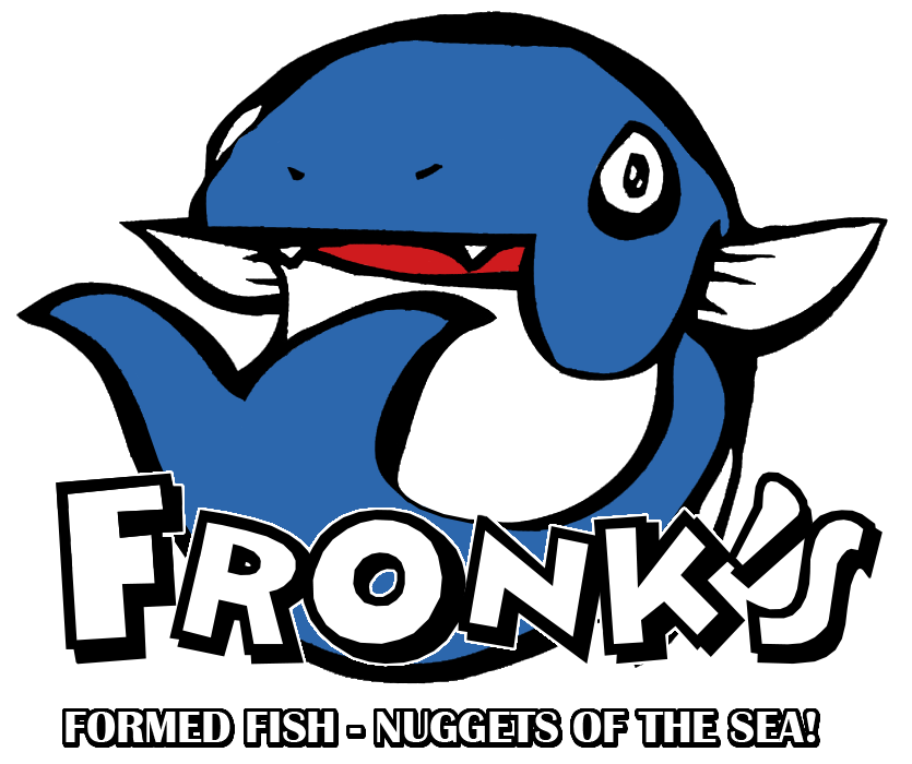 Fronk's Logo - Logo for our favorite formed fish nuggets company, Fronks. Vector version available upon request.