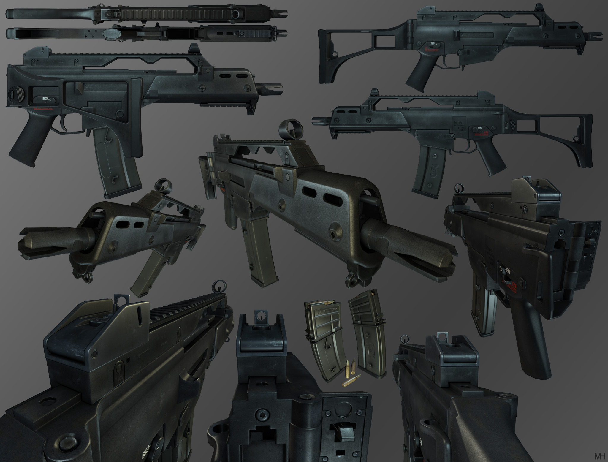 G36C renders