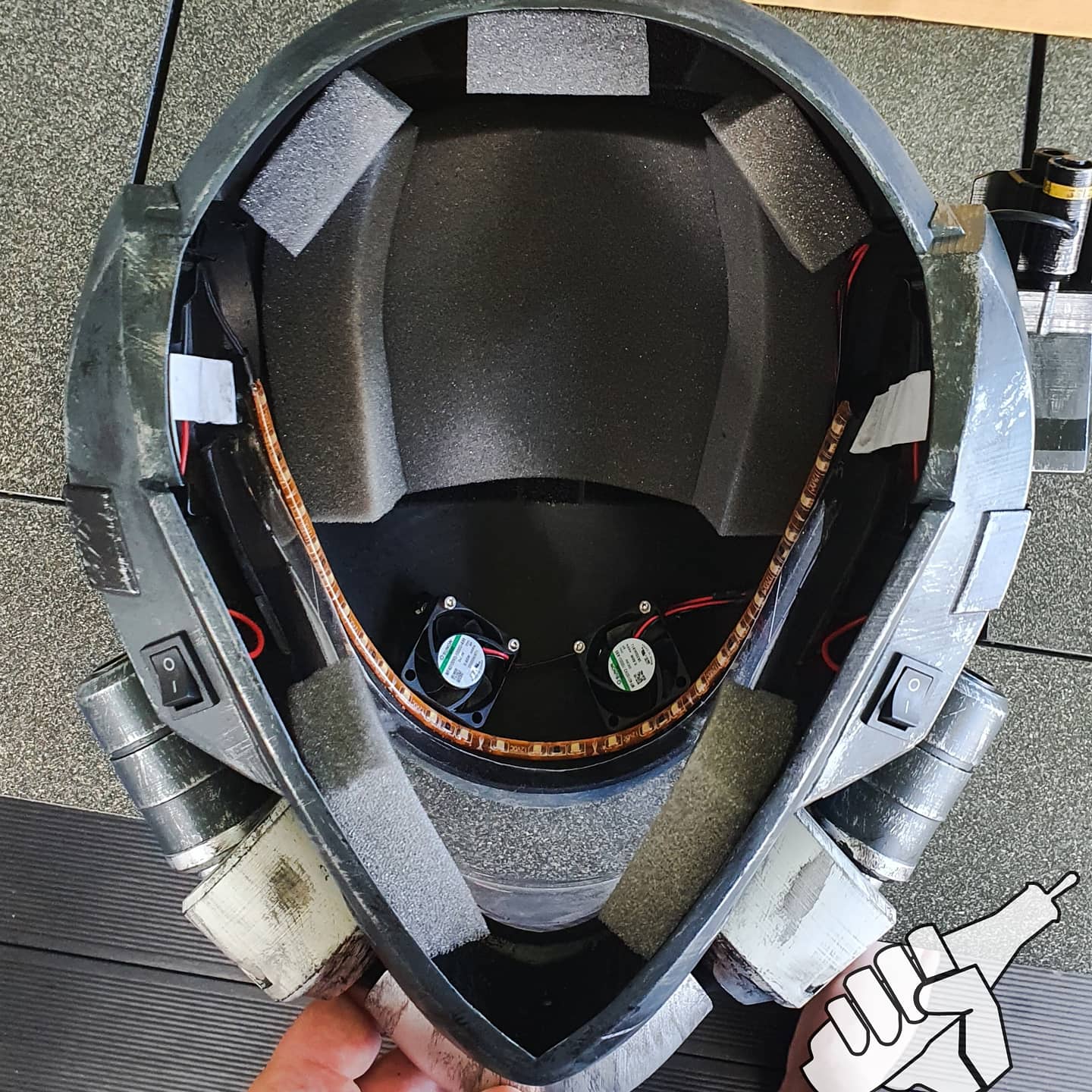 HALO Reach ODST custom helmet Halo Costume and Prop Maker Community 405th