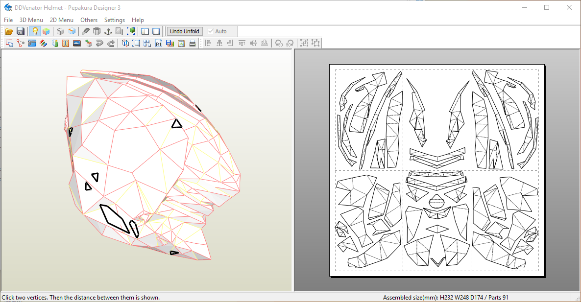 Helm unfold
Venator