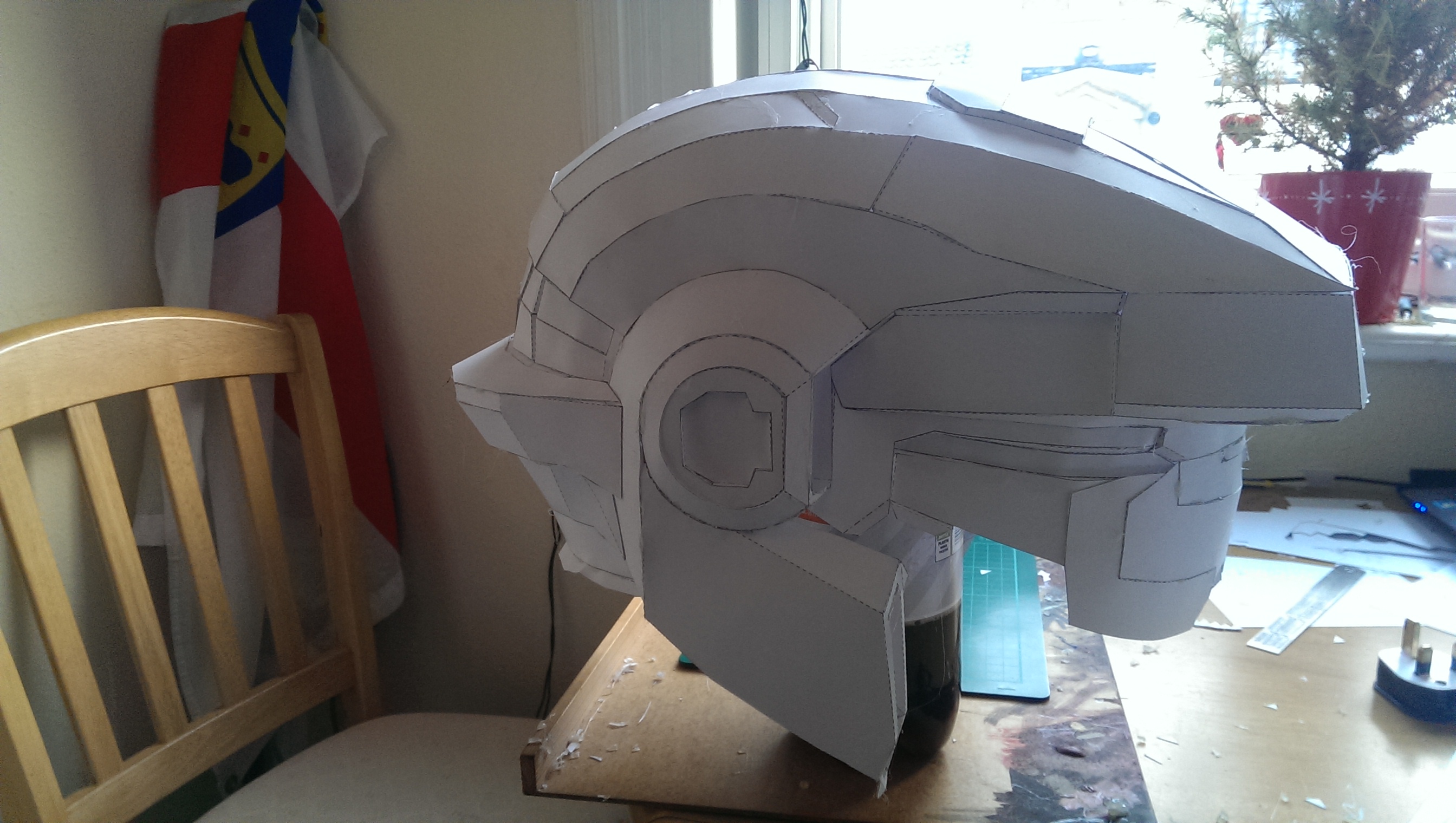 Helmet mid build
