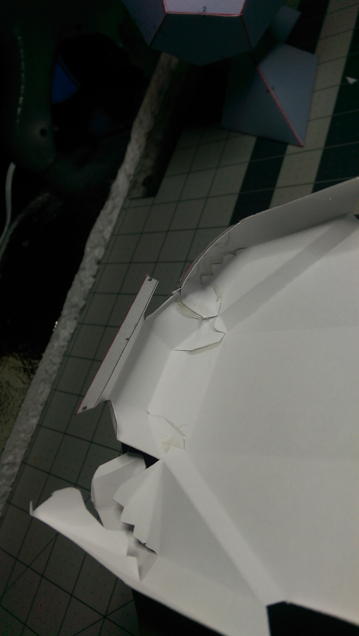 Just the underside. Meh.