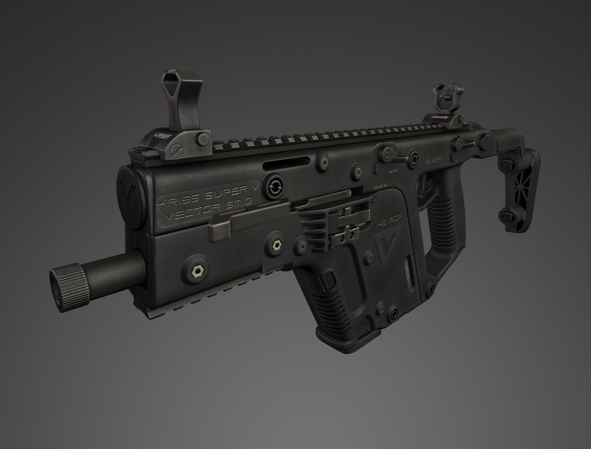 KRISS Vector 2k render