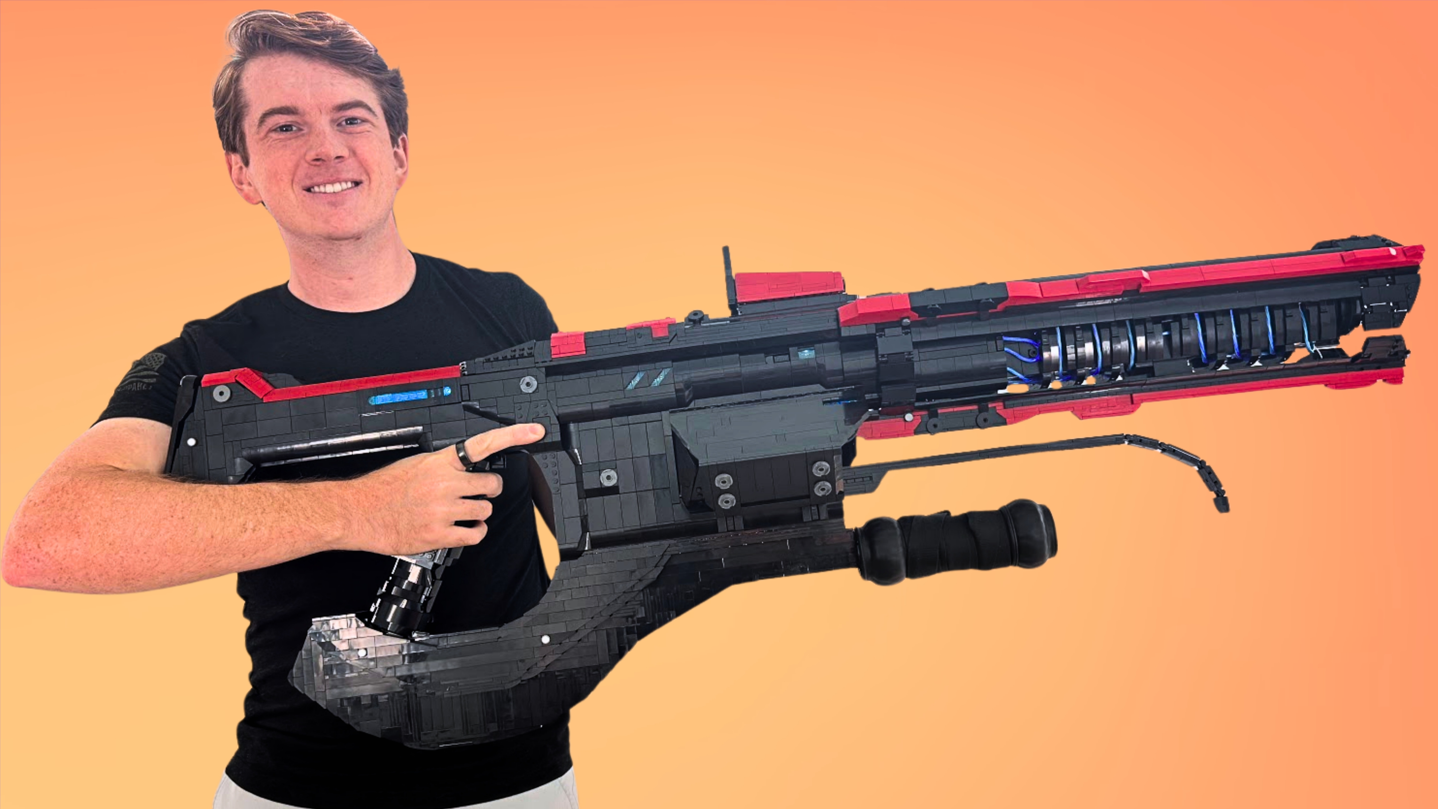 LEGO Shock Rifle Prop (Third Person)