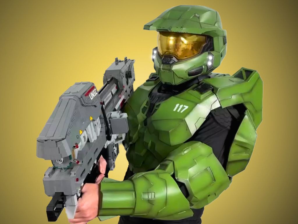 Lego Spartan Laser (Halo Reach)