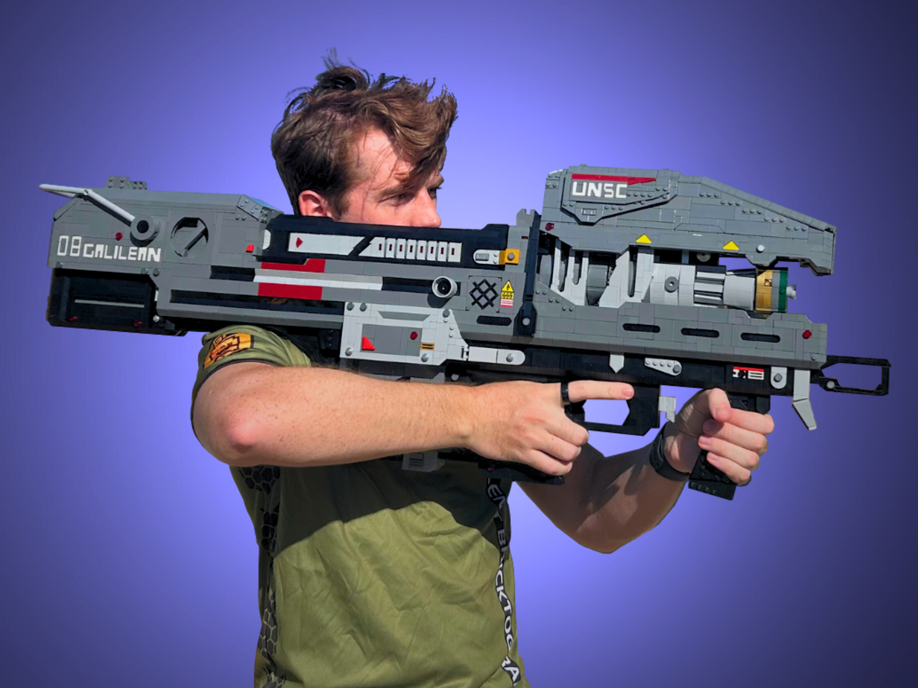 Lego Spartan Laser (Halo Reach)