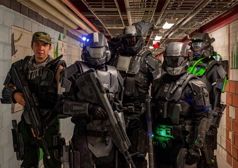 Meet Fireteam Nordic. (Närcon 2018)